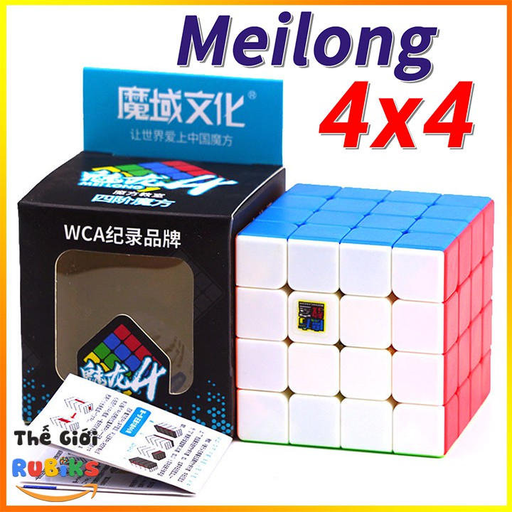 Combo 5 Rubik MoYu Meilong MJFS 2x2 3x3 4x4 5x5 Pyraminx Tam Giác 3x3 Cube Stickerless