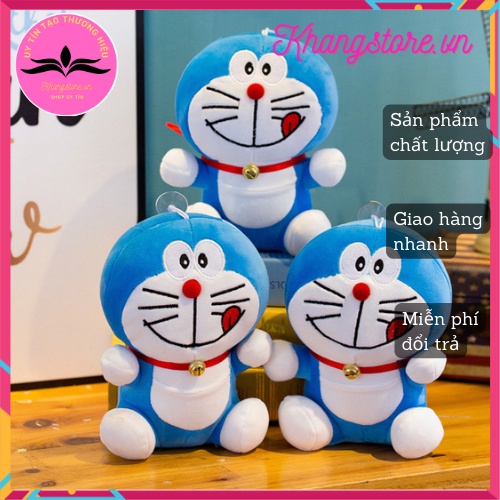 Thú gấu nhồi bông, gối ôm hình DOREMON biểu cảm, quà tặng đáng yêu cho bé-SANBEO.VN