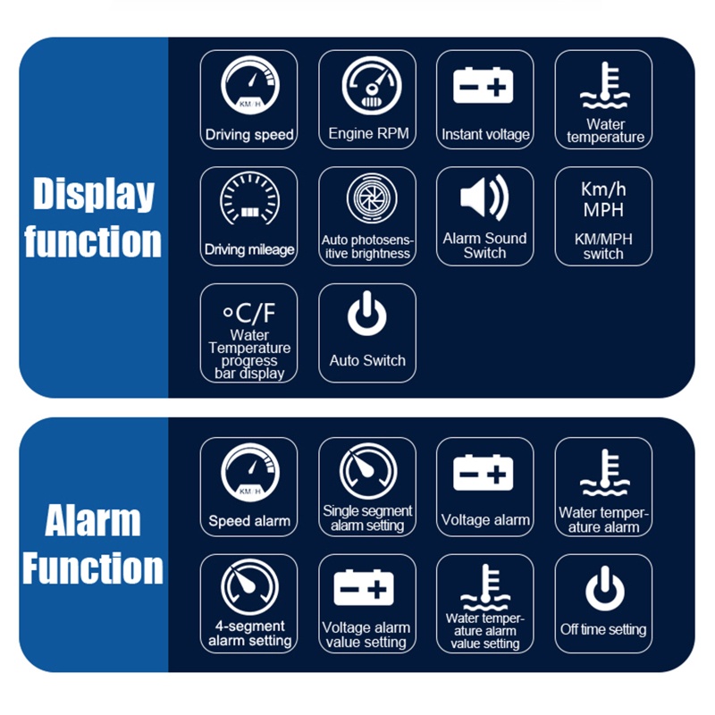 Màn hình HUD cảnh báo quá tốc độ 3.5inch thông dụng dành cho xe hơi
