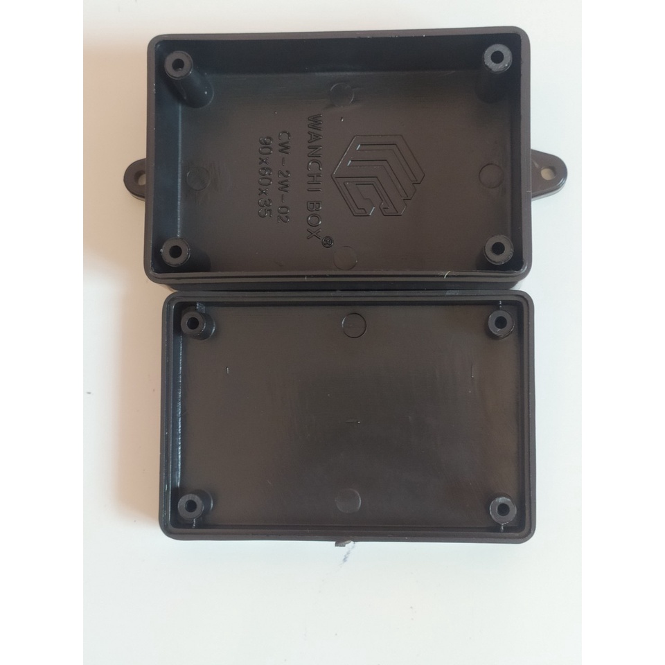 Hộp nhựa ABS 90x60x35mm tặng kèm ốc vít - Hộp nhựa đựng mạch điện tử - Hộp kỉ thuật điện