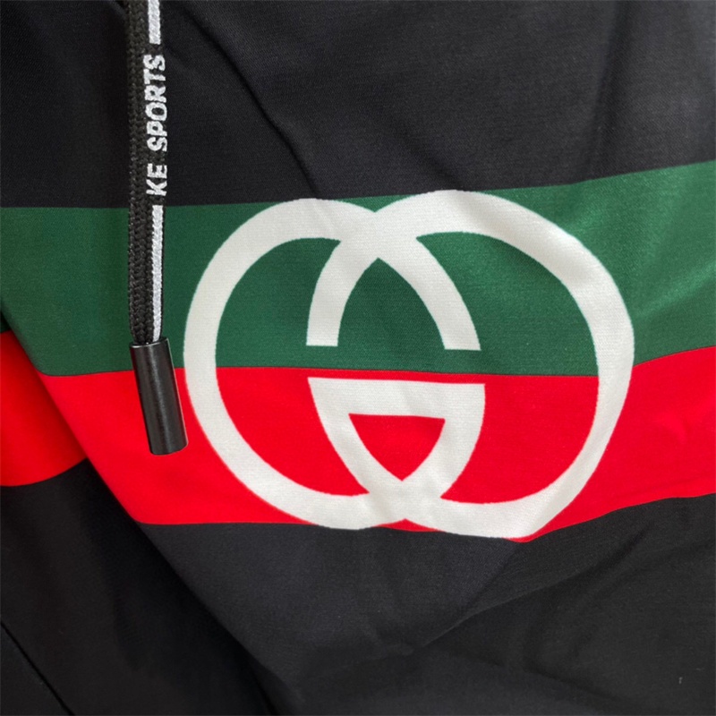 G &amp; u &amp; c &amp; c Quần Đi Biển Thoải Mái In LOGO Kỹ Thuật Số Trực Tiếp Thời Trang Xuân Hè Mới Nhất