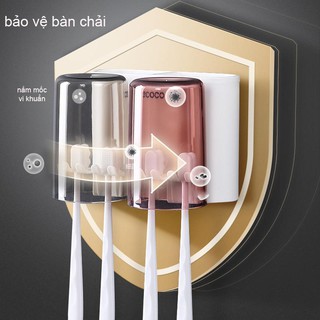 Kệ để bàn chải kèm cốc đánh răng Ecoco E1924 E1925 E1926
