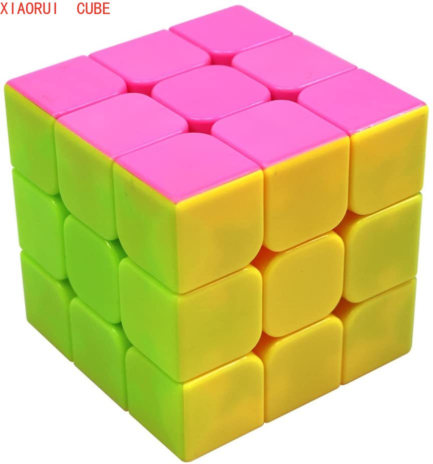 Khối Rubik 3x3 56mm Đồ Chơi Tăng Cường Trí Não Cho Bé