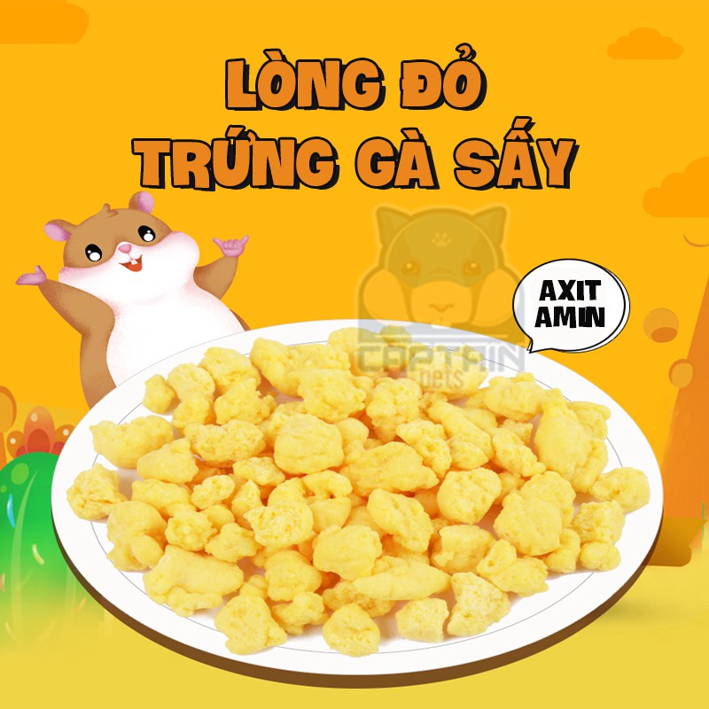 Lòng đỏ trứng gà sấy