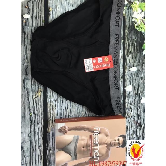 Quần lót nam Freeman - MS6046 - giá tem cty 65k -bán lẻ 44k -MS:6046cotton 4 chiều