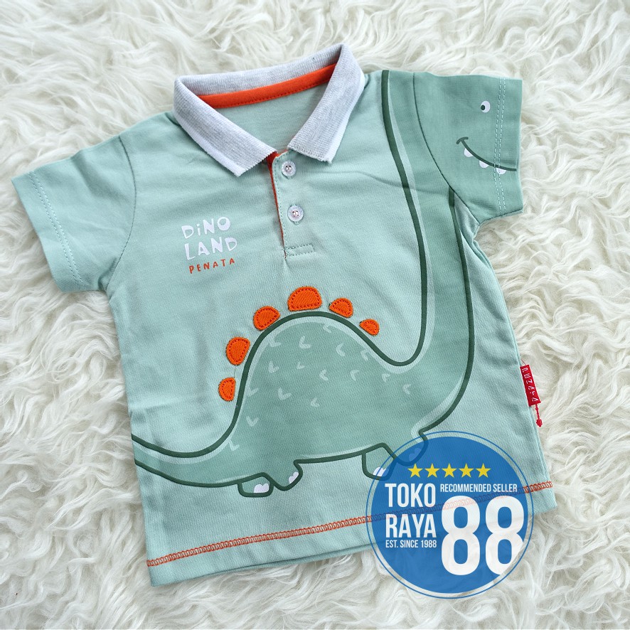 Set Áo Sơ Mi Và Quần Short Cho Bé Sơ Sinh 0-6 Mn Dino Raya Shop 88