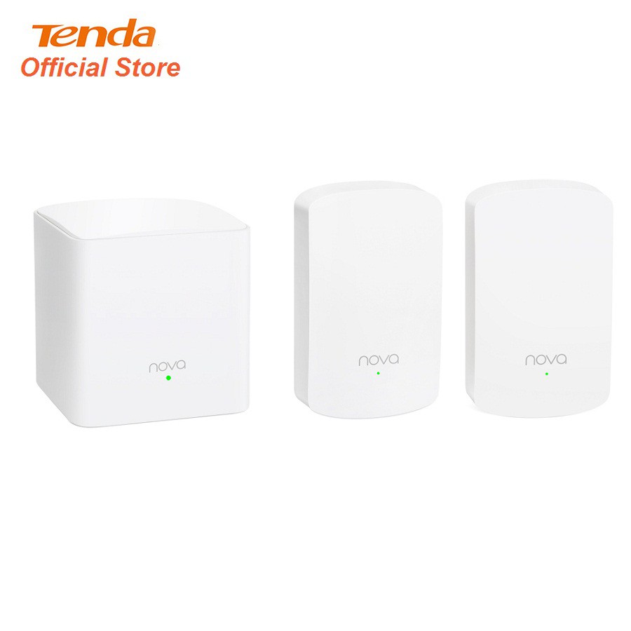 Bộ 3 thiết bị phát wifi phủ sóng rộng 350m2 Tenda NOVA MW5-Chuẩn AC1200