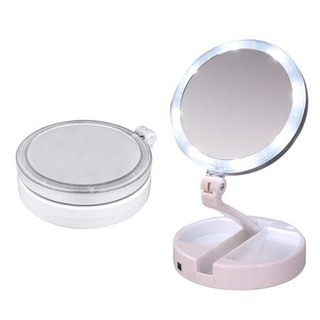 [Freeship] Gương Trang Điểm Đèn Led Xếp Gọn
