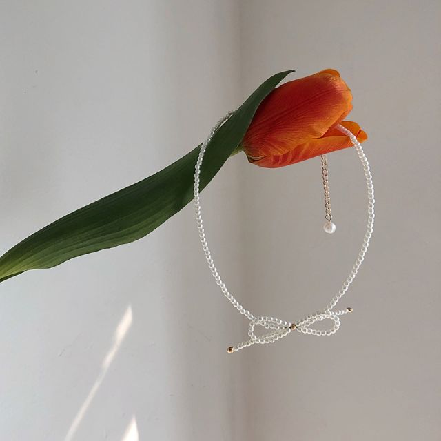 vòng cổ choker hạt cỡ nhỏ cực thanh lịch đáng yêu mã HJ880z