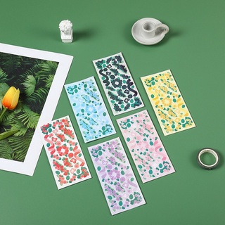 Flower stickers_ Trang trí top,card