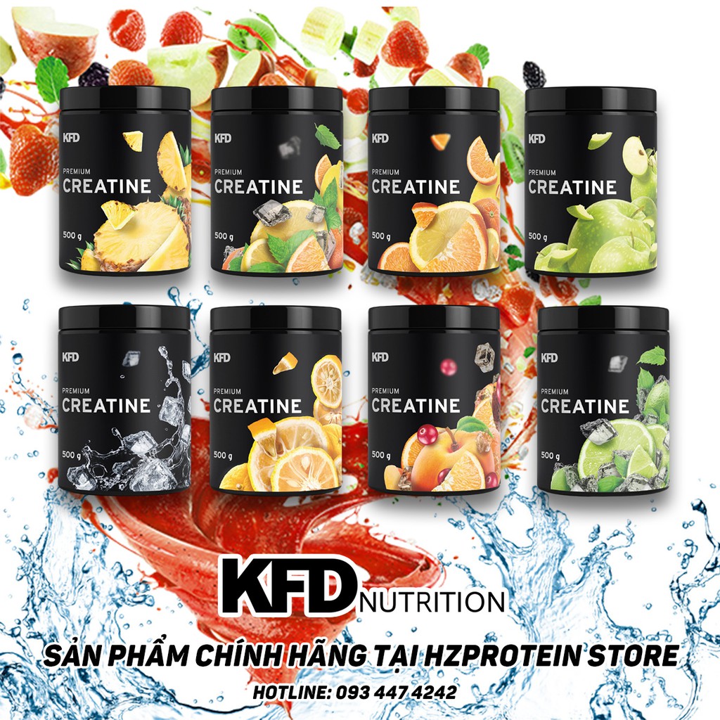 KFD PREMIUM CREATINE - TĂNG SỨC MẠNH, SẢN SINH NĂNG LƯƠNG CHO CƠ BẮP (500 GRAM)