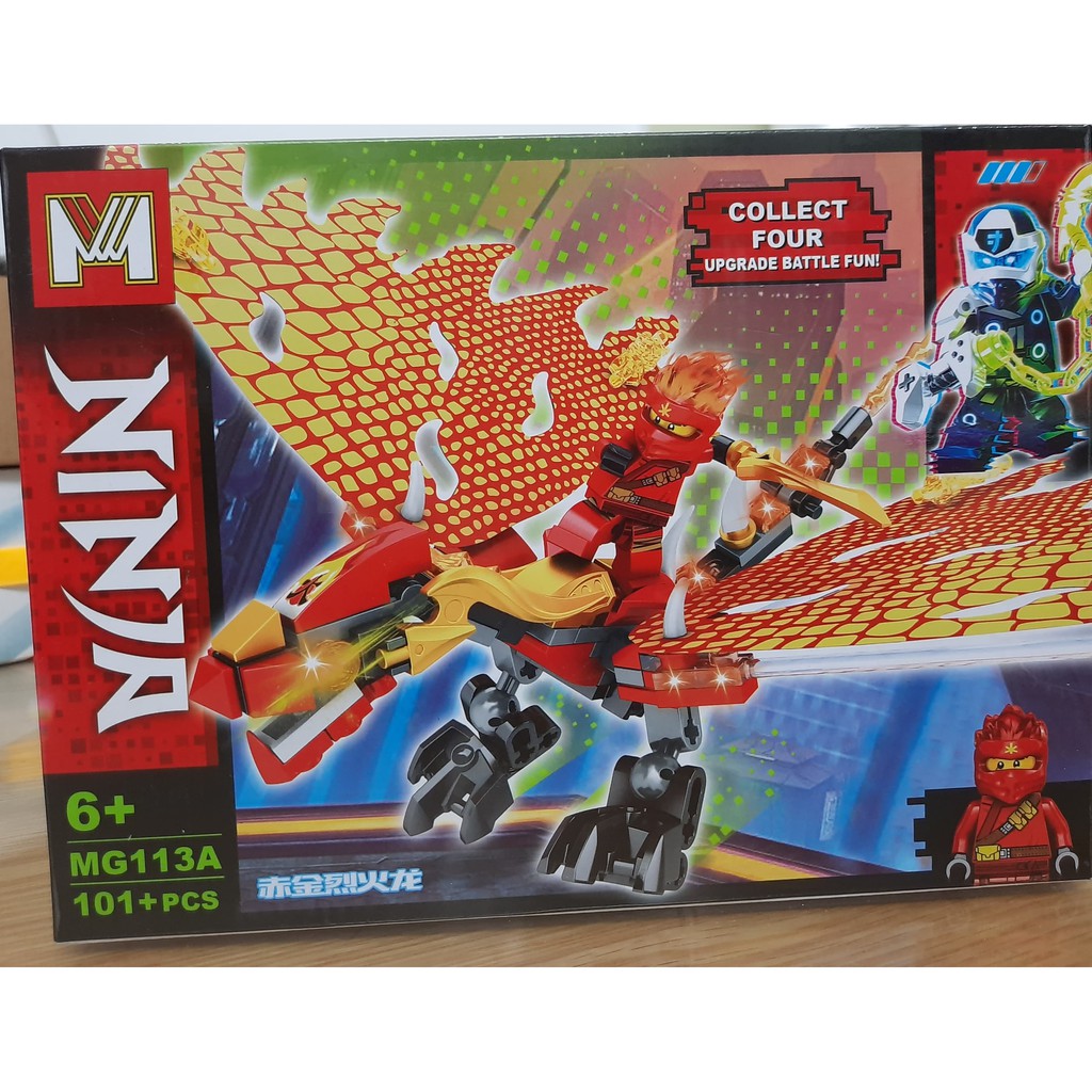 NINJAGO Lego Ninjago 4 mẫu rồng thần robot cao cấp