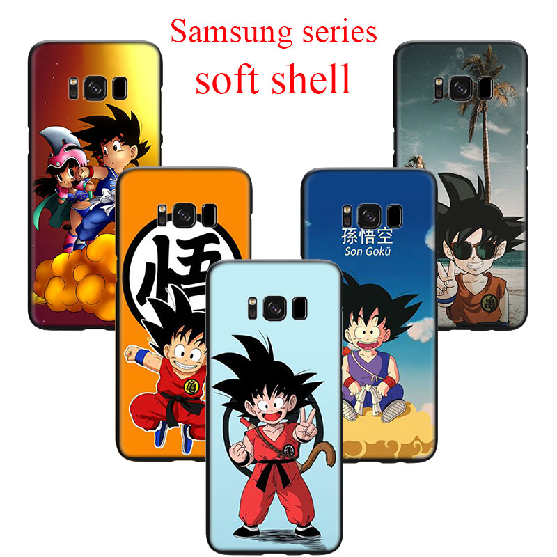 QD15 child goku Soft Silicone Case for Samsung A40 A40S A50 A50S A60 M40 A70 A70S M10 M20 M30 | BigBuy360 - bigbuy360.vn