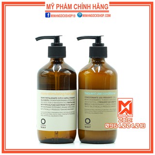 Dầu gội oway chống rụng kích mọc và dầu xả hàng ngày 240ml chính hãng