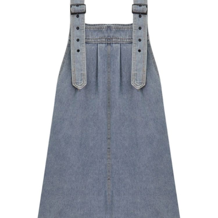 Quần Yếm Denim Ngắn Ống Rộng Dễ Thương Thời Trang Mùa Hè 2022 Dành Cho Bạn Nữ