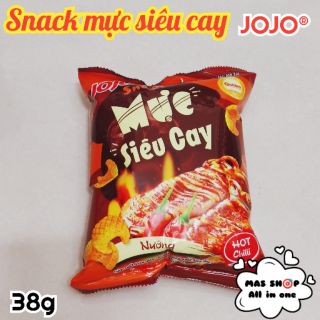 Bánh Snack Mực Siêu Cay JOJO® 38g