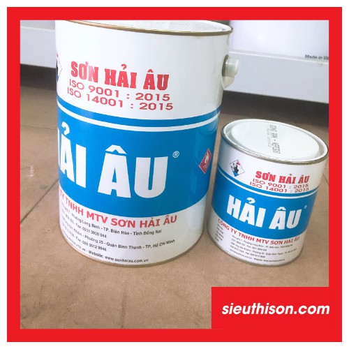 Sơn Phủ Hải Âu EPOXY 2 thành phần xám đậm- EP750-[5 LÍT]