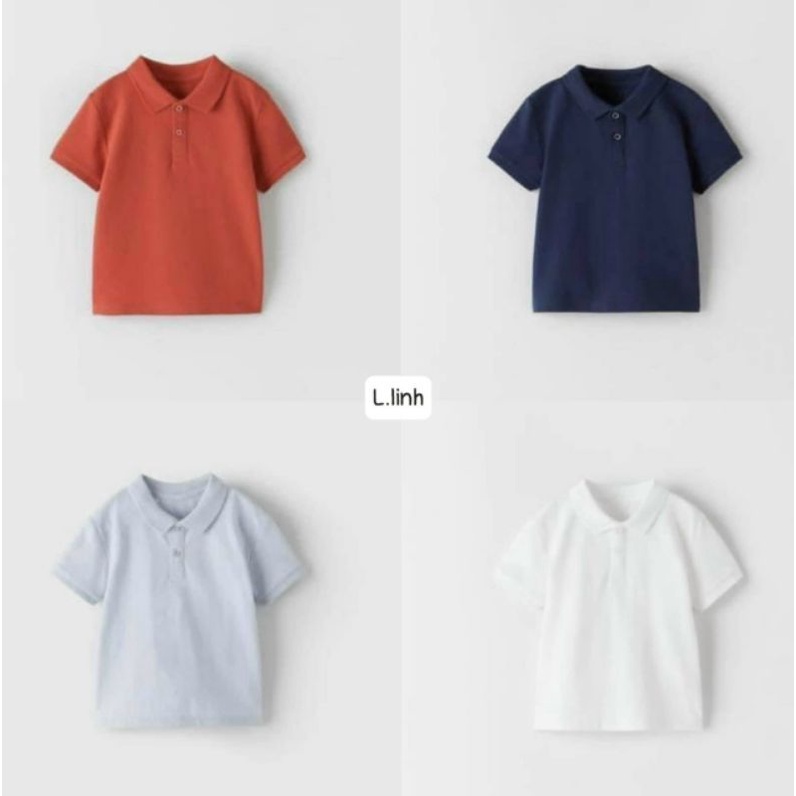 SET 2 ÁO PLO CÓ CỔ CHO BÉ TRAI