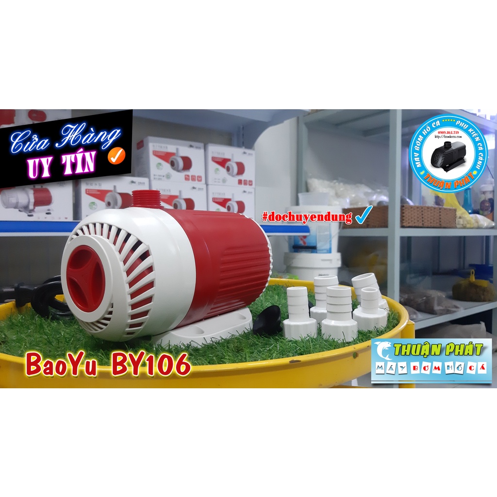 Máy Bơm Hồ Cá BaoYu BY101 BY102 BY103 - BY104 - BY105 - BY106 - BY107 BY108s BY109s - 102 103 104 105 106 107 108s 109s)