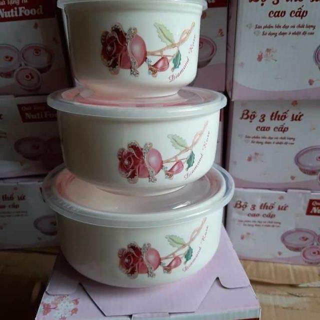 Bộ  3 tô quà tặng Nutifood