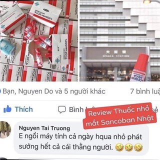 Nhỏ mắt dành cho mắt cận Sancoba Nhật