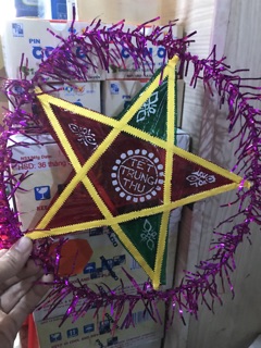 10 Lồng đèn ngôi sao kiếng 55cm