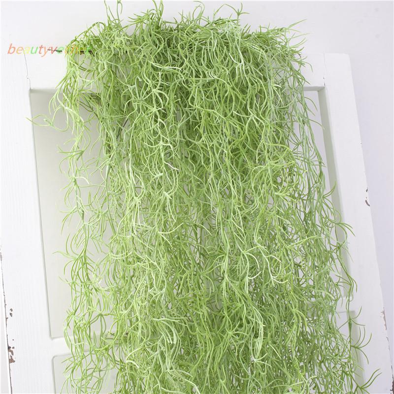 Dây lá giả màu sắc nhã nhặn dùng để trang trí nội thất