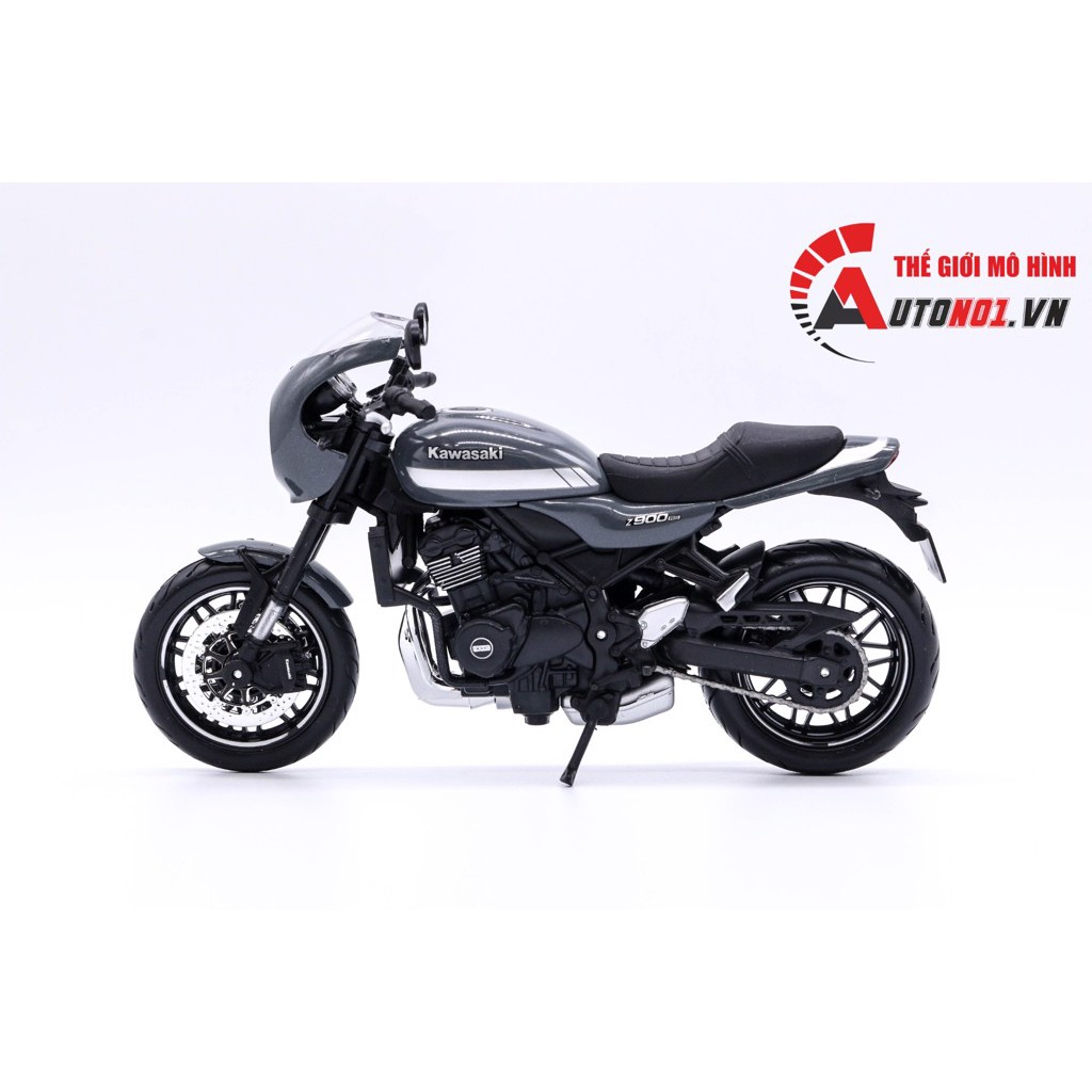 MÔ HÌNH XE KAWASAKI Z900RS CAFE GREY 1:12 MAISTO 5537