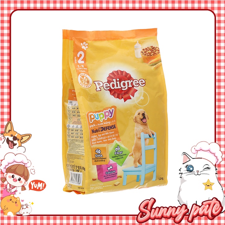 Thức ăn hạt cho CHÓ CON PEDIGREE PUPPY Vị Gà, Trứng và Sữa