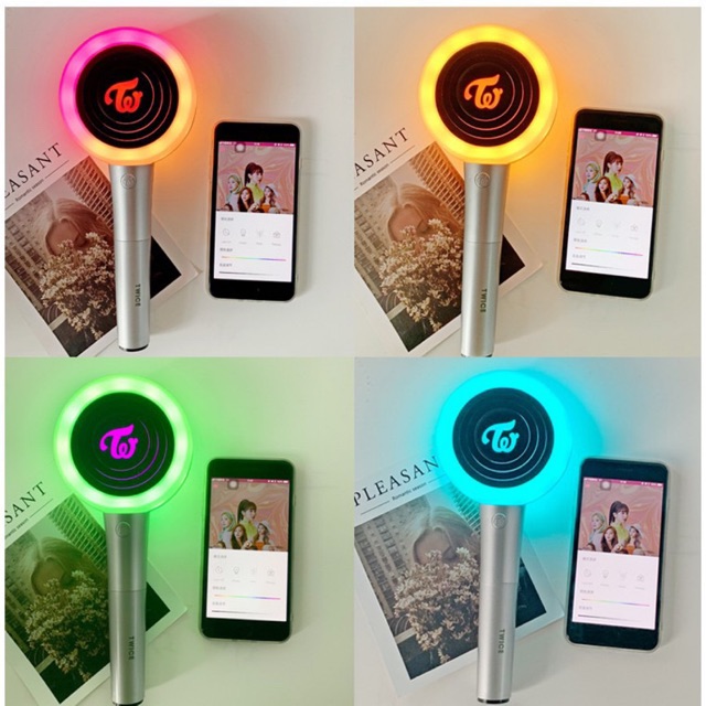 [TẶNG CARN, PIN + xước nhẹ] Lightstick Twice CANDY BONG Z bắt bluetooth đổi màu - Gậy cổ vũ Nhóm nhạc Twice hàng Unoff