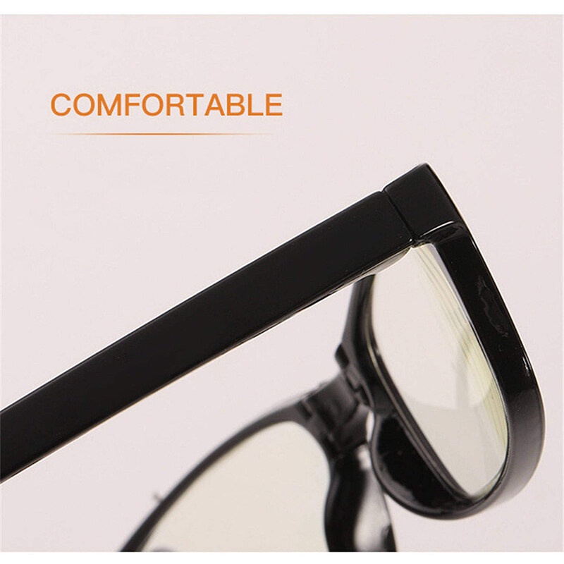 Kính Đọc Sách Gập Lại Được Chống Ánh Sáng Xanh Da Trời + 1.0 + 1.5 + 2.0 + 2.5 + 3.0 + 3.5 + 4.0 Thời Trang Unisex