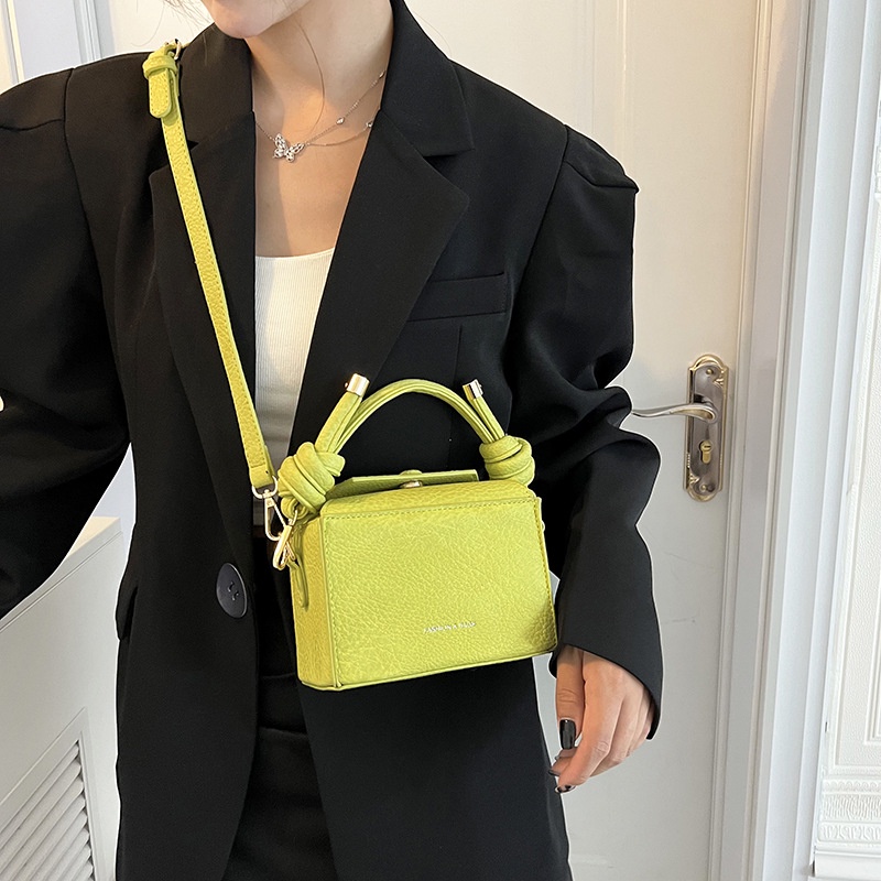 IELGY Túi Đeo Chéo Dáng Vuông Nhỏ Phong Cách Hàn Quốc Cá Tính Cho Nữ