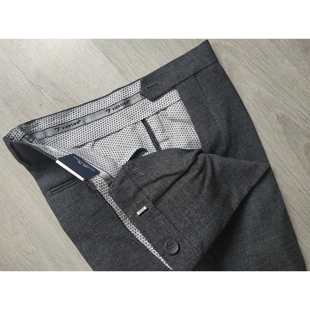 Quần Tây Nam Vĩnh Tiến Ống Đứng Màu Tàn Thuốc Cao Cấp | BigBuy360 - bigbuy360.vn