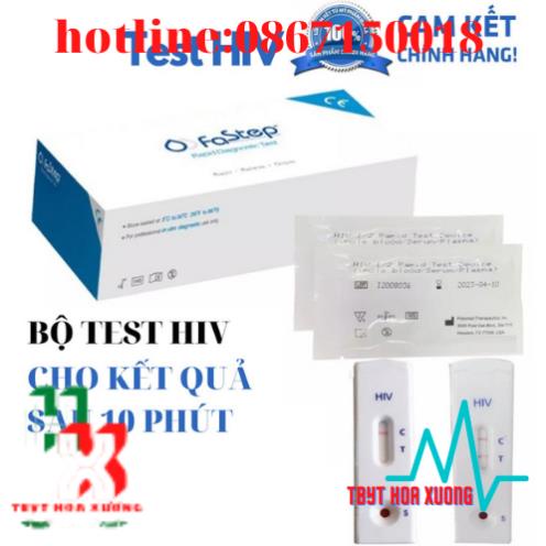 Tét Nhanh HIV Nhanh Tại Nhà Fastep Nhập Mỹ ,An Toàn , Chính Xác , Dễ Sử Dụng