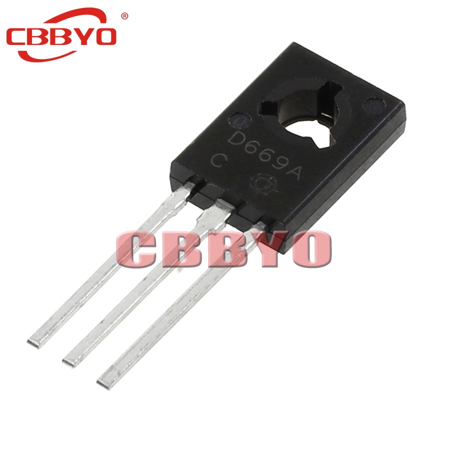 10 Chiếc 2SD669A TO-126F 2SD669 D669A D669 TO-126 Triode Thương Hiệu Mới