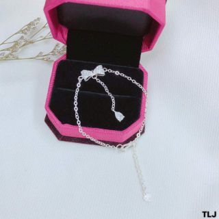 Lắc tay bạc - lắc nơ