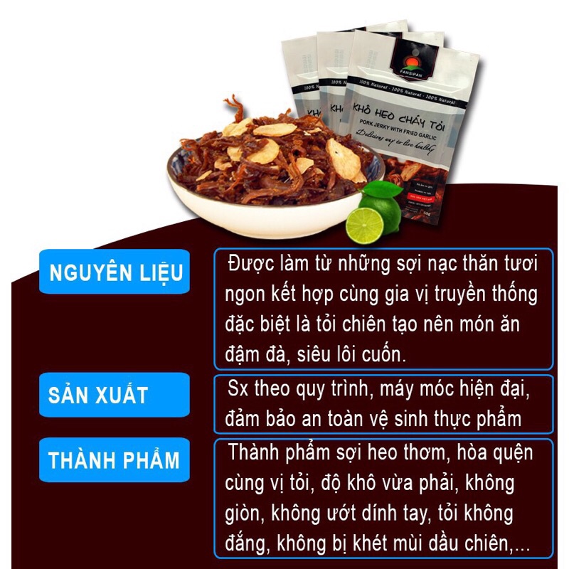 Khô Heo - Gà - Bò Fansipan