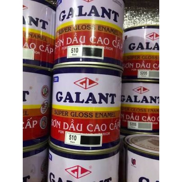 sơn dầu galant hộp nửa kg