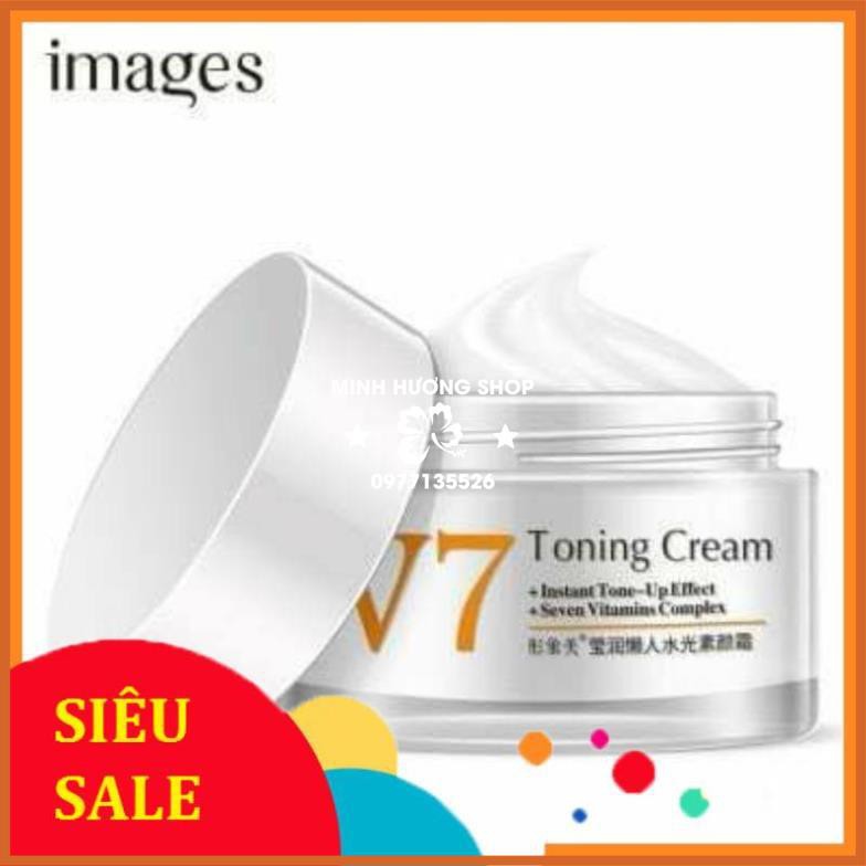 Kem Dưỡng Trắng da Images V7 Toning Light- Hàng nội địa Trung