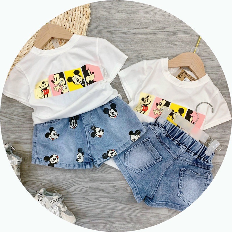 SET BỘ MICKY BÉ GÁI