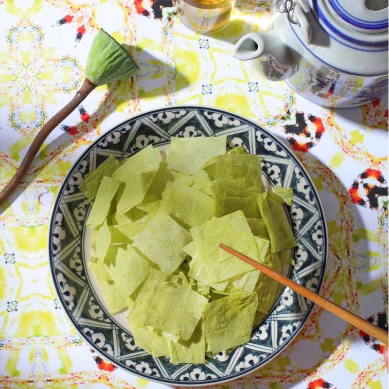 Bánh tráng trà xanh  ABI - Hàng chính hãng ABI SNACK