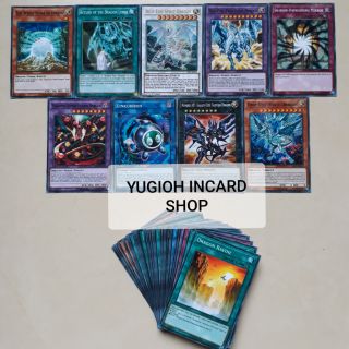 ẢNH THẬT]BÀI YUGIOH - BỘ BÀI BLUE EYES CỦA KAIBA 55 LÁ BÀI IN]