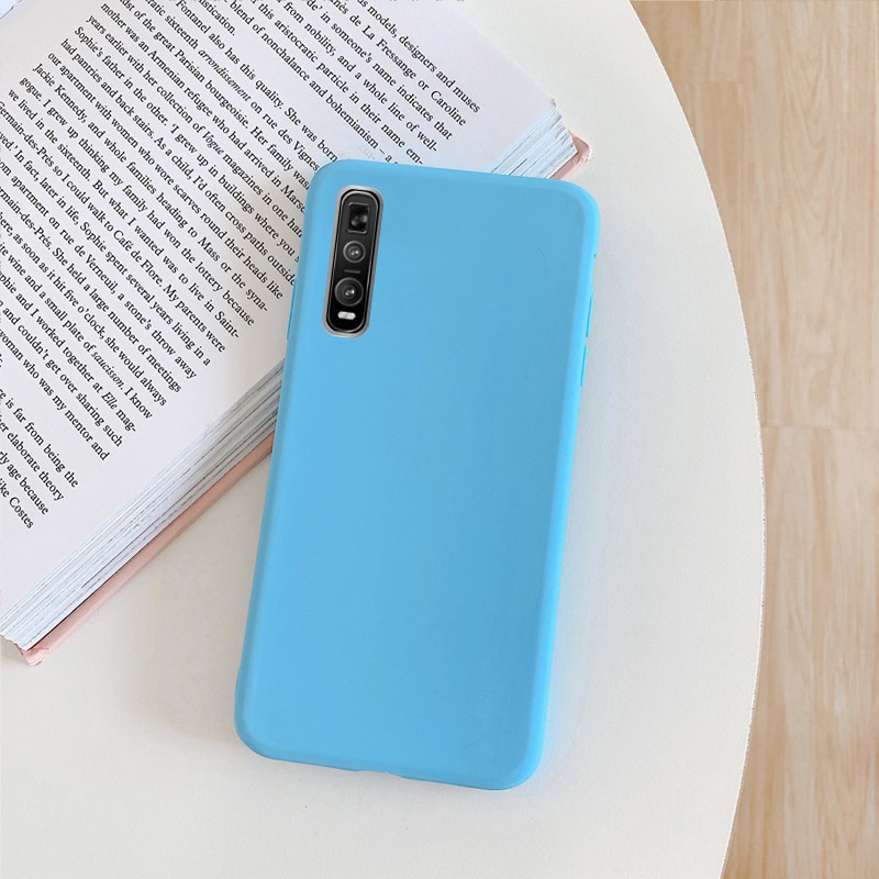 Ốp điện thoại TPU dẻo màu sắc ngọt ngào thời trang cho OPPO Realme 5 Realme 6 Pro Realme 5 Pro C11