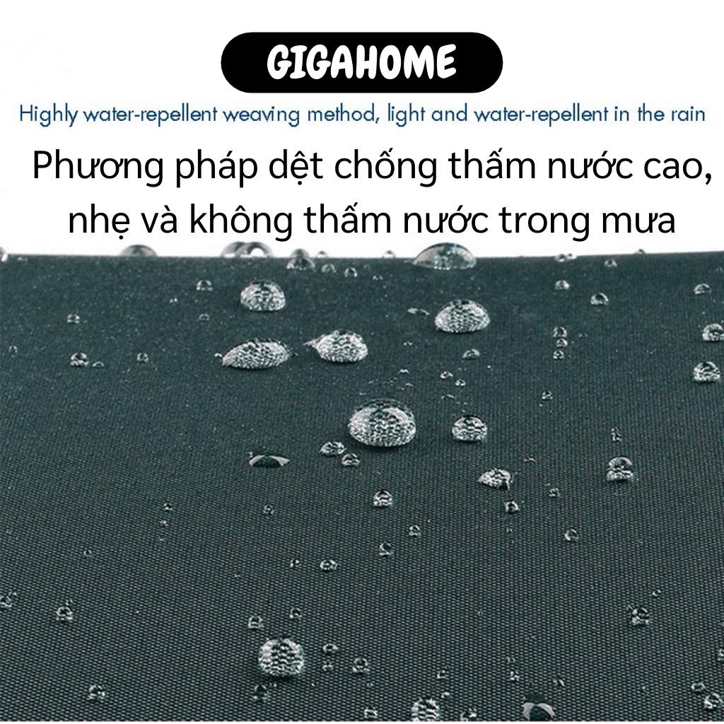 Dù Đi Mưa GIGAHOME Ô Gấp Gọn 4 Lớp Không Thấm Nước, Chống Nắng, Chống Tia UV Nhỏ Gọn 7291