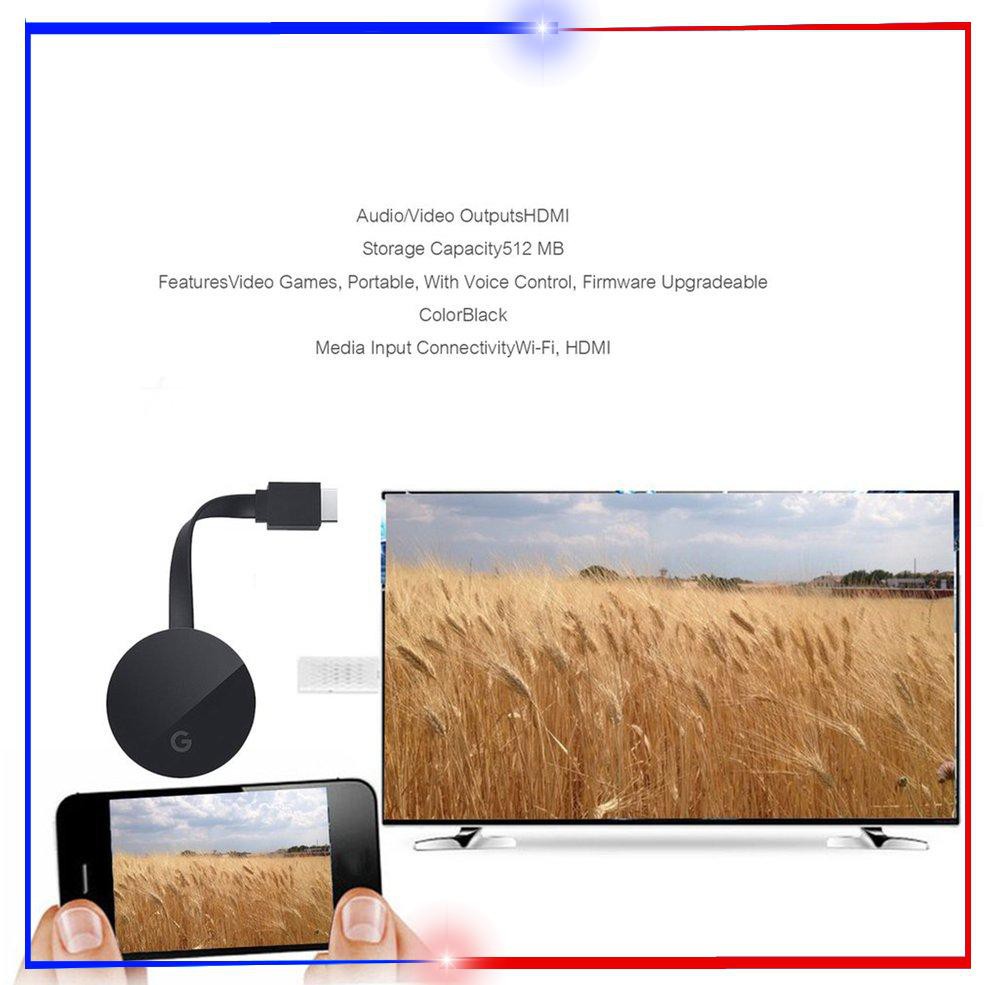 Thiết Bị Phát Đa Phương Tiện Google Chromecast (Thế Hệ Thứ 3)