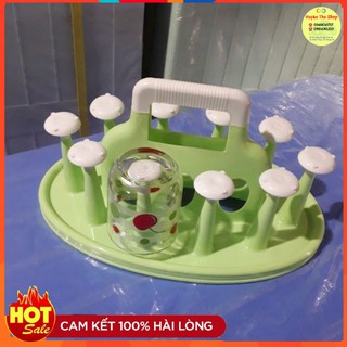 Khay úp cốc 10 chân nhựa Việt Nhật