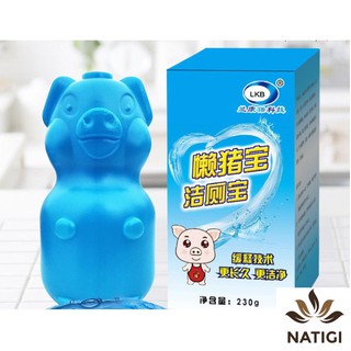 Viên tẩy trắng khử mùi hôi bồn cầu hình con lợn TBC01