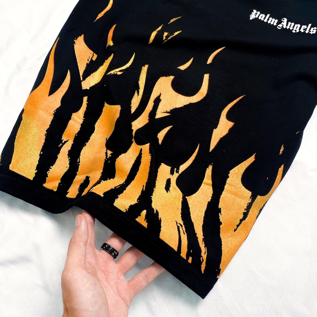 [Mã SKAMSALE07 giảm 10% TỐI ĐA 100K đơn150K] Áo thun tay lỡ Palm Angles Firestarter , áo thun nam nữ unisex , MSW Town | BigBuy360 - bigbuy360.vn