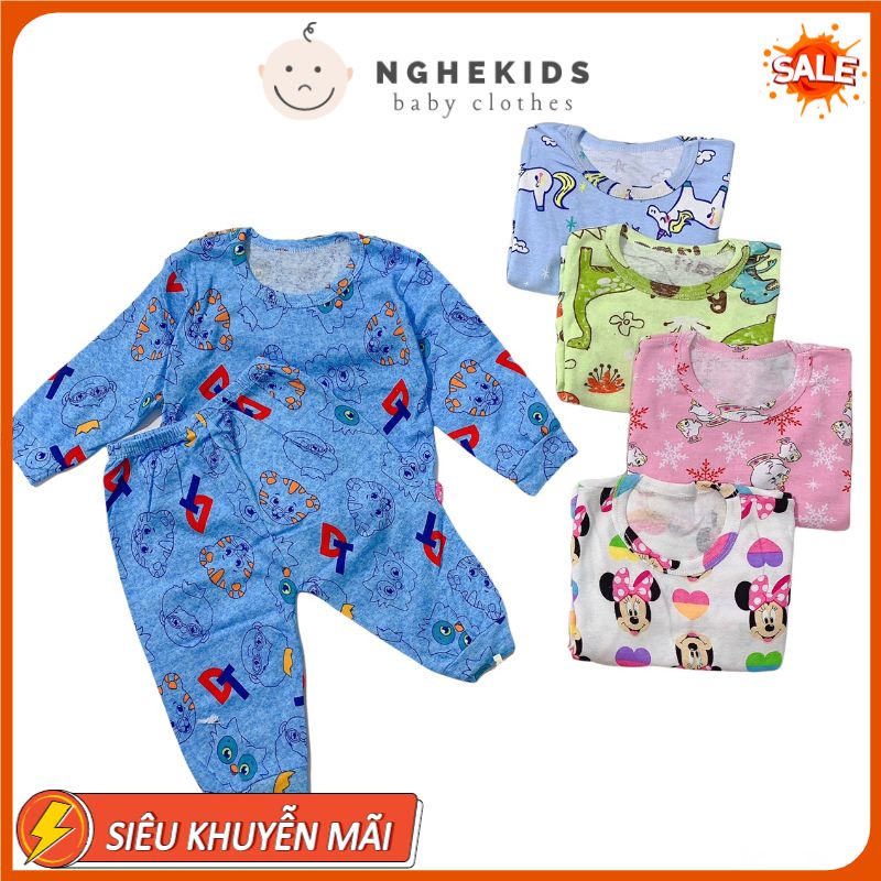 Bộ dài tay cho bé , Bộ thu đông bé gái - bé trai Carter cotton co dãn