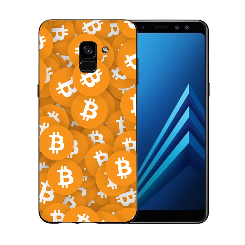 Ốp Lưng Điện Thoại Phong Cách Bitcoin Dành Cho Samsung Galaxy A10s A20s A20e A30s A40s A50s A70s A51 A71 A81